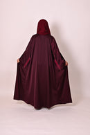 Beaded fringe- Burgundy